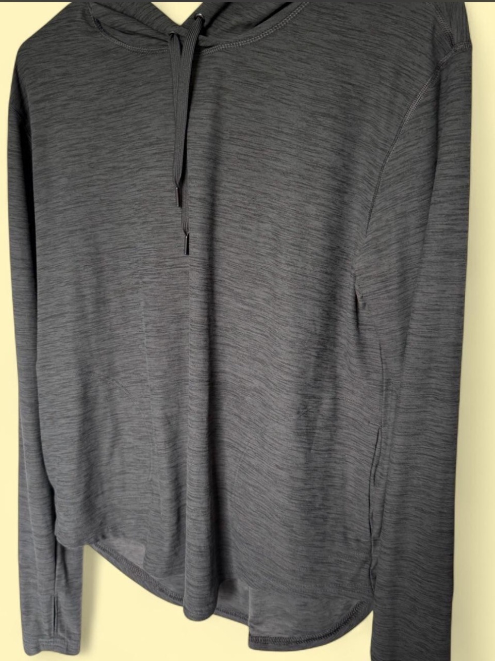 Old Navy Active Women’s Dark Grey Lightweight Hoodie, Size Small